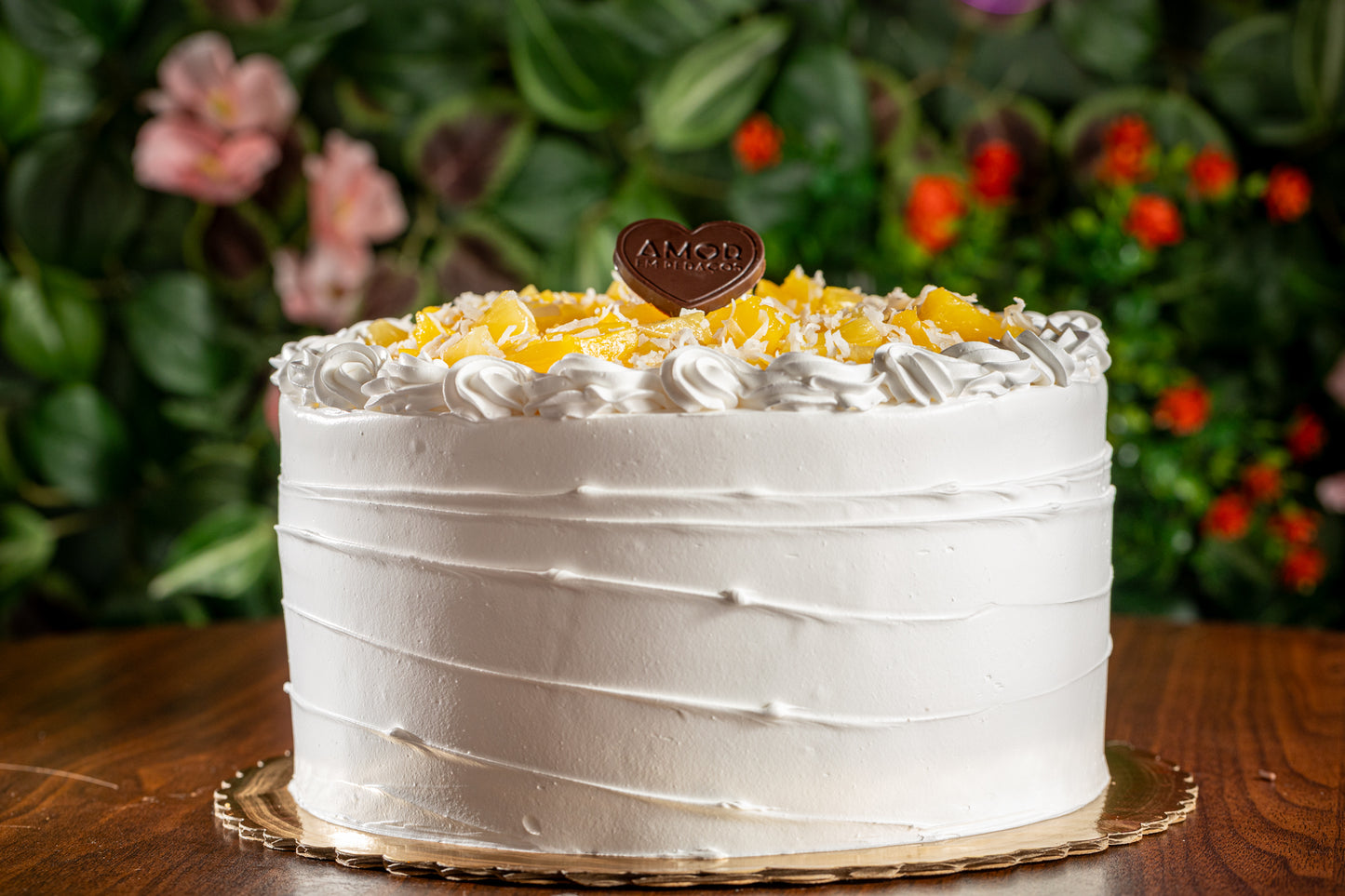 Bolo de Abacaxi com Coco