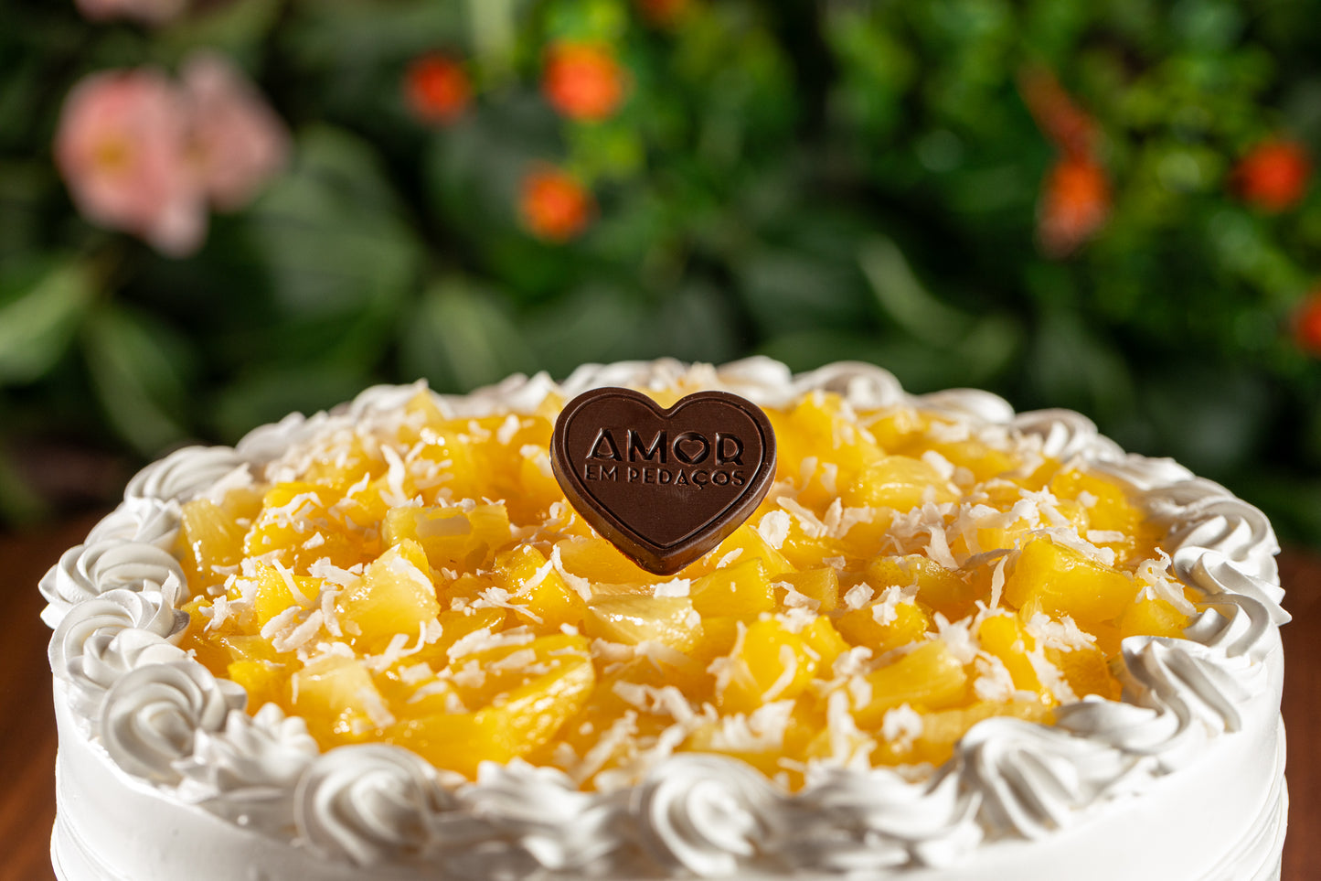 Bolo de Abacaxi com Coco