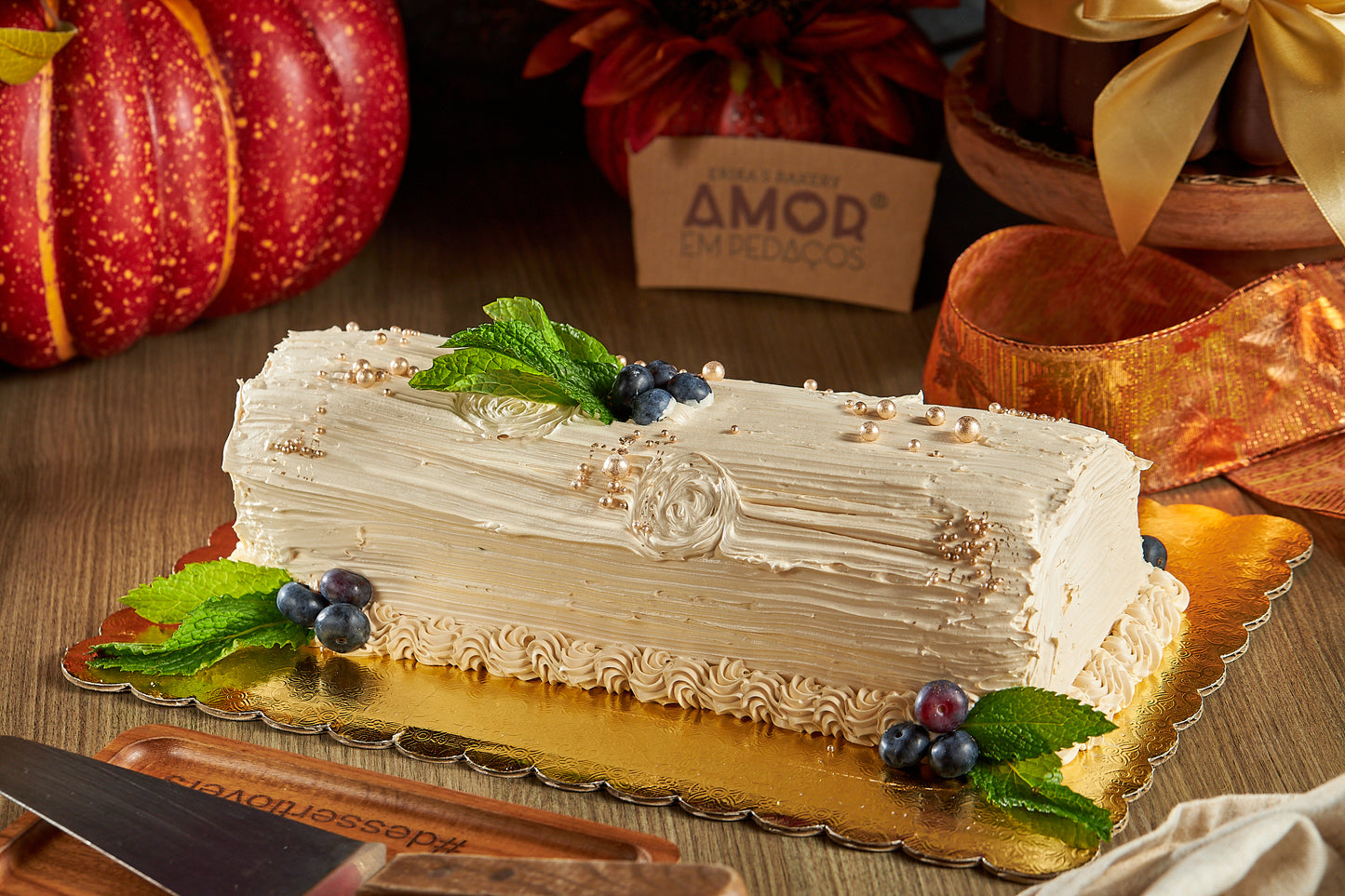 Rocambole de doce de leite