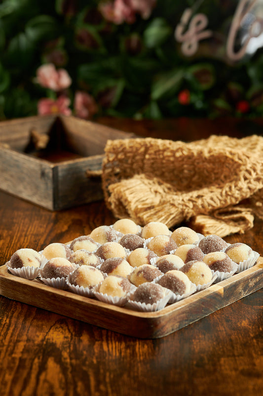Chocolate & White Chocolate Brigadeiro Assortment