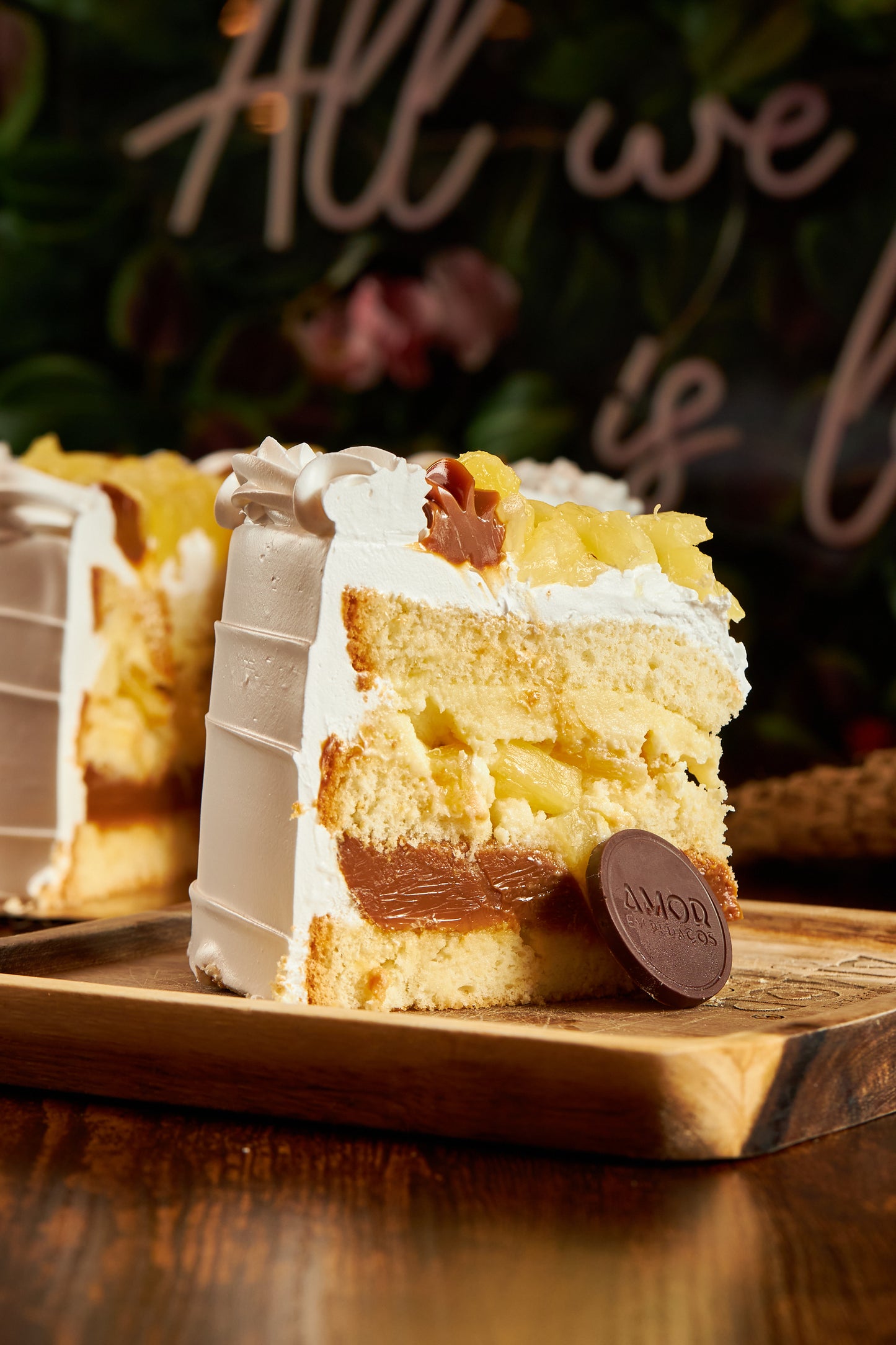 Pineapple & Dulce de Leche